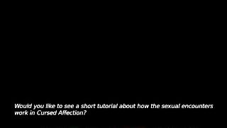 Girl Horny with policemen. I am playing cursed affection EP 1 porngame .