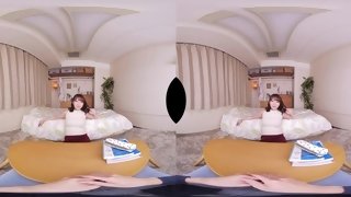 Asian hot teen breathtaking VR movie