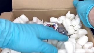 UNBOXING A PACKAGE IN LUSTFULROOM