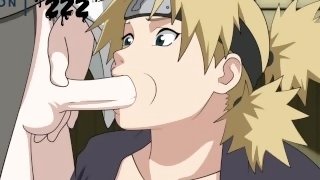 TEMARI SWALLOWS NEJI'S COCK (NARUTO HENTAI)