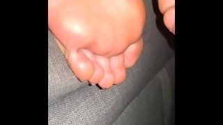 LONG FEET WIFE TICKLING BY NIGHT