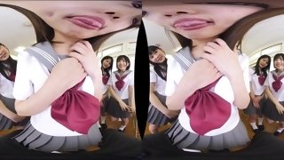 Asian Spit Compilation VR(2K)60fps - Group sex