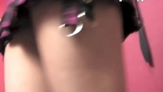 Sub slut asian gets slapped in the face by Male Dom POV face slapping