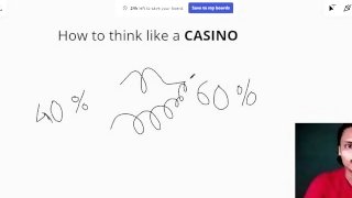 Think like Casino (don't imagine yourself fucking on blackjack table)