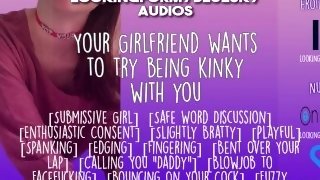 ASMR  Your Girlfriend Wants to Try Kinky Things With You