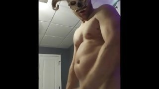 BaldDaddy Sexy man pumps fleshlight, while moaning and talking dirty BaldDaddy2