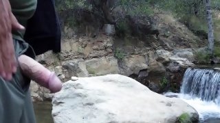 Wilderness Wank: Shooting My Load Over the Creek