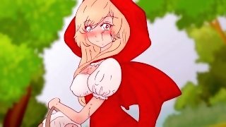 Little Red Riding Hood scolded a pervert who fucked a tree and let him know a woman's body !Hentai C