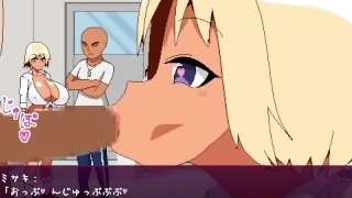 【H GAME】忍堕とし♡壁尻3P① 調教アニメーション 巨乳 中出し エロアニメ