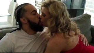 Busty wife Andie Anderson fucks her step-son