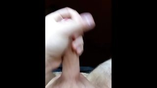 Watch my HUGE cumshot while I'm horny and jerking off