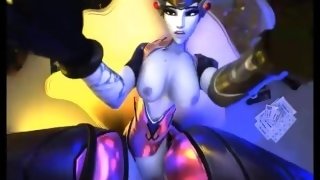 Fucking Widowmaker On A Table POV