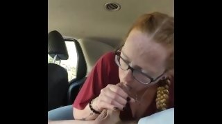 Redhead Milf Gets Surprise Cum In Mouth and Complains at The End