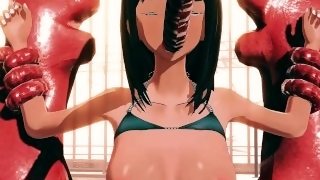 Nico Robin sendo fodida por polvo