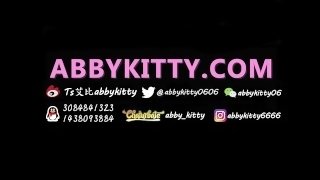 ABC027 Mistress Abby Kitty humiliation make you got very hard 黑丝高跟女王艾爷第一视角言语羞辱