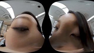 Japanese lustful harlot VR crazy porn