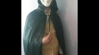 Masked Solo Male Masturbation Moaning And Grunting