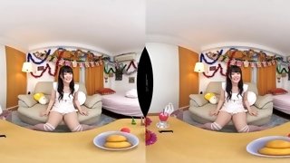 Nipponese horny slut VR incredible movie