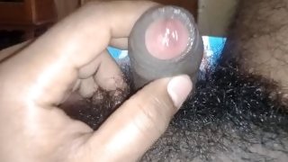 Big Black Dick  Slow motion Handjob Helping Family