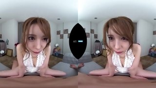 Slutty asian bimbo VR heart-stopping sex video