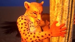 Sexy furry girl sex minigame with lucky guy in wild sex from Wild Life