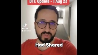 Bitcoin price update 1 August 2023 with stepsister