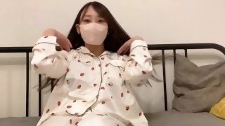 pajama try on haul, strip tease lead to her wet pussy