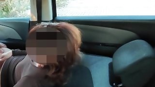 DOGGING my STEPDAUGHTER in a PUBLIC PARKING lot after SCHOOL and a VOYEUR FUCKS her PUSSY Squirt