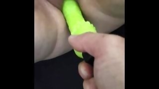 Cumming hard while hubby helps