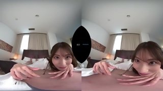 Nipponese gorgeous teen VR breathtaking movie