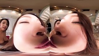 Asian nasty cuties VR sex