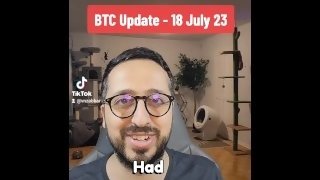 Bitcoin price update 18 July 23 with stepsister