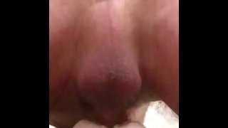 A mind-blowing 70-second orgasm after a delicious fleshlight session