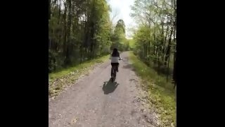 I Followed This Lady Hoping I’d be Lucky to Fuck Her in the Woods