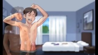 Summertime Saga Cap 10 - A Mi Madrastra Le Encanta Hacerme Pajas Con Su Cuerpo Desnudo