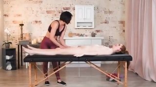 ALL GIRL MASSAGE - Cute Casey Calvert And Maya Kendrick Does Scissoring After Licking Their Pussies