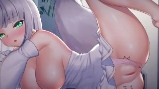 Miss neko 2 - A cute shy foxgirl moaning fucked from behind for the first time