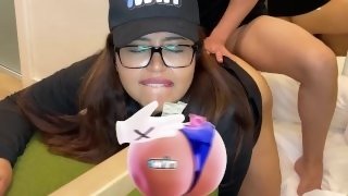 FUCK ME WHILE I SUCK THAT COCK HONEY!