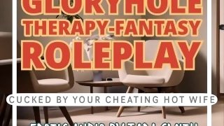 Gloryhole Therapy-Fantasy Cucked By Your Hot Cheating Wife Erotic Audio For Men by Tara Smith