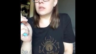 BBW stepmom MILF wake and bake 420 JOI your POV daddy